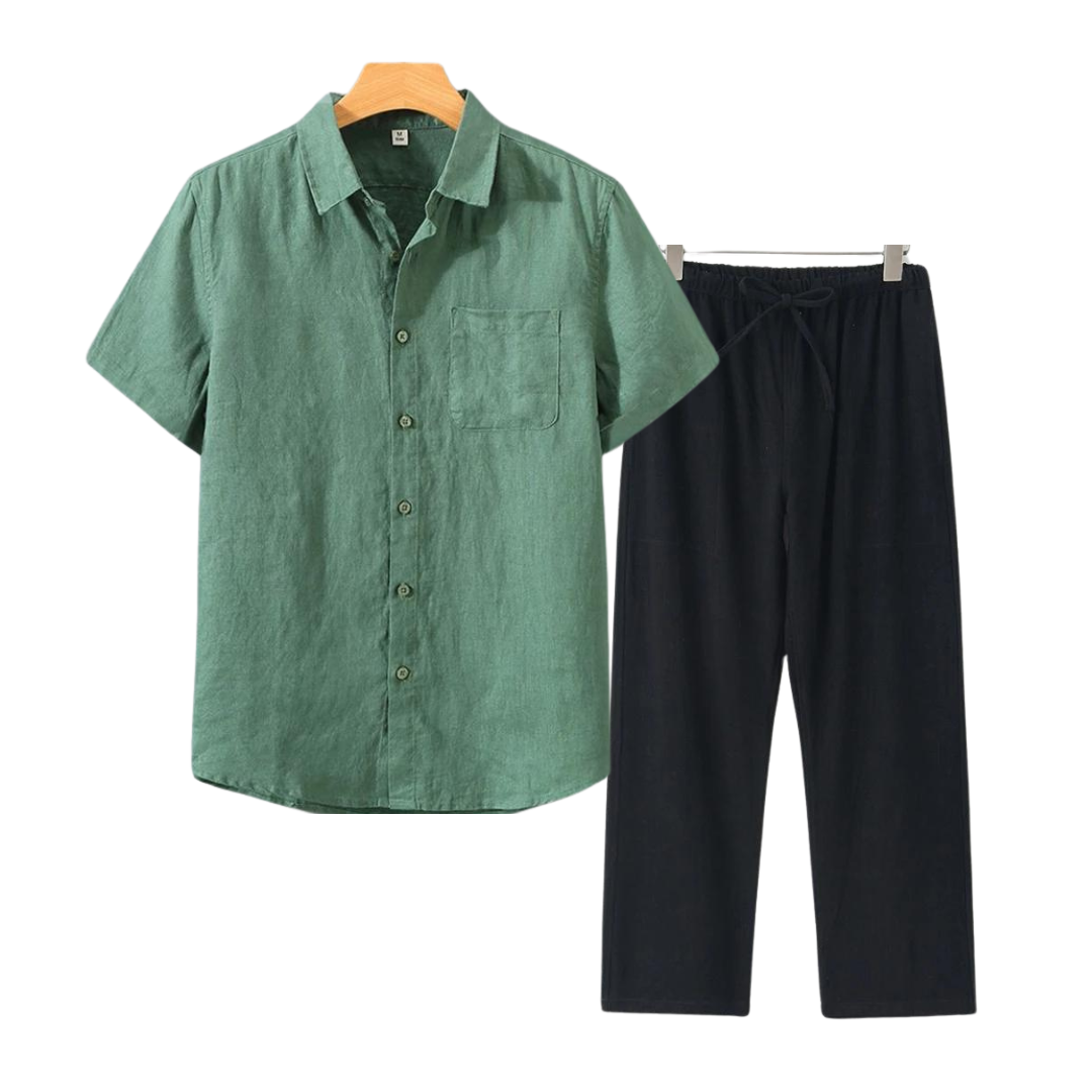 Matteo | Ensemble court en lin