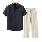 Matteo | Ensemble court en lin
