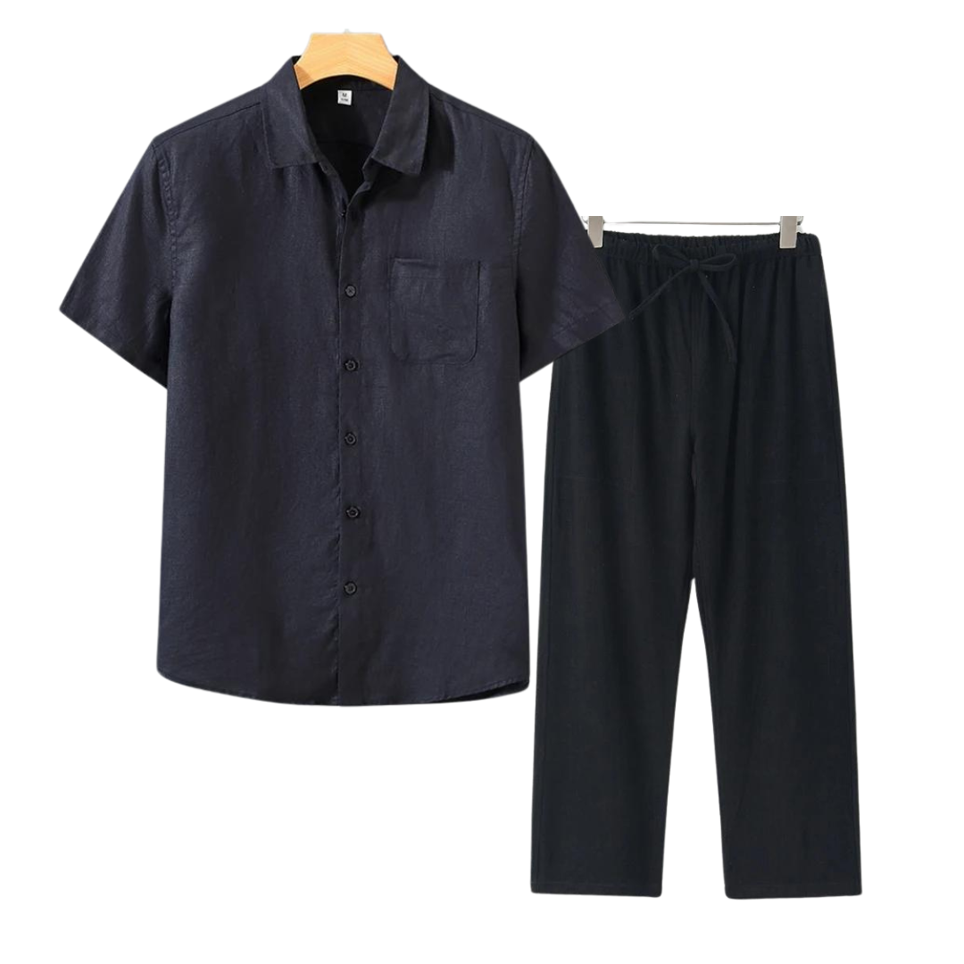 Matteo | Ensemble court en lin