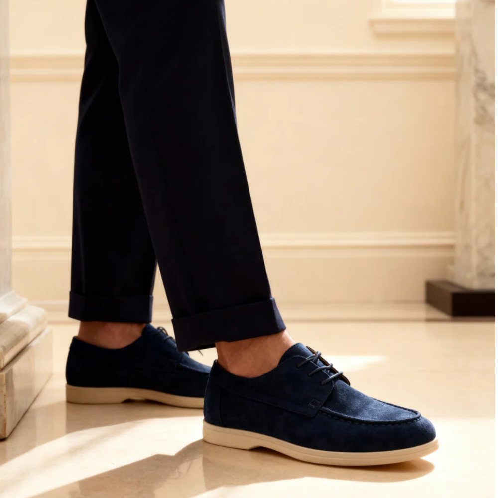 Chaussures elegantes en daim