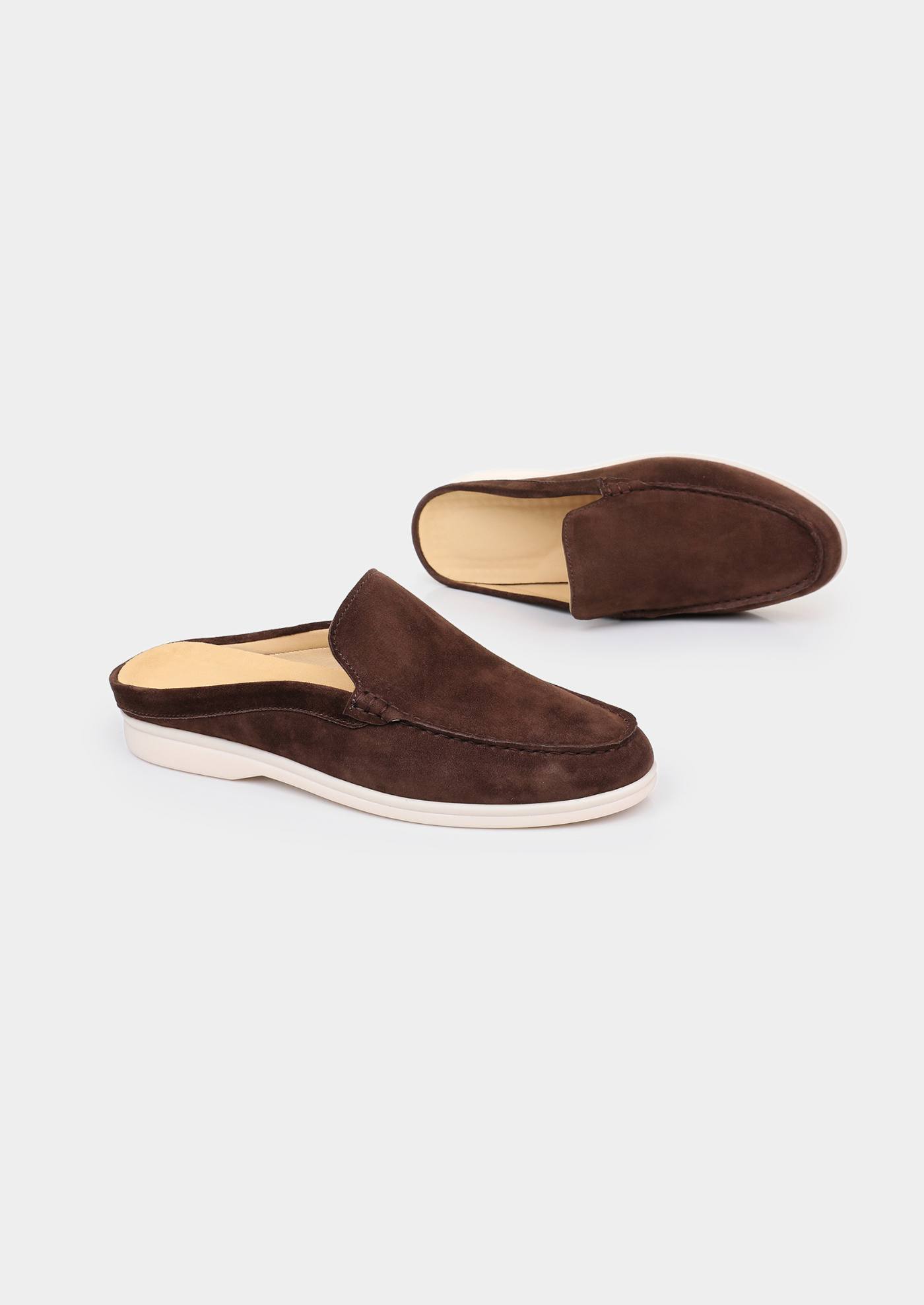 Matteo | Mules Marina en daim