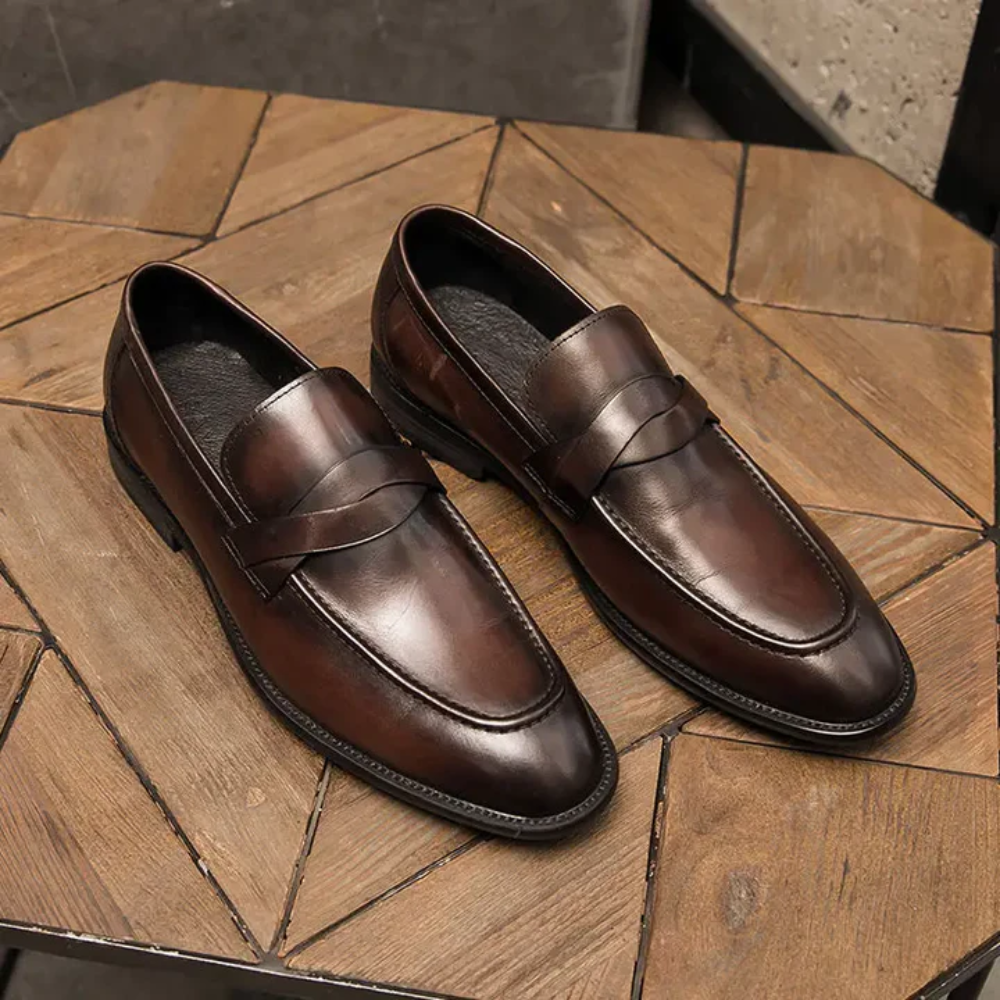 Mocassins chics en cuir
