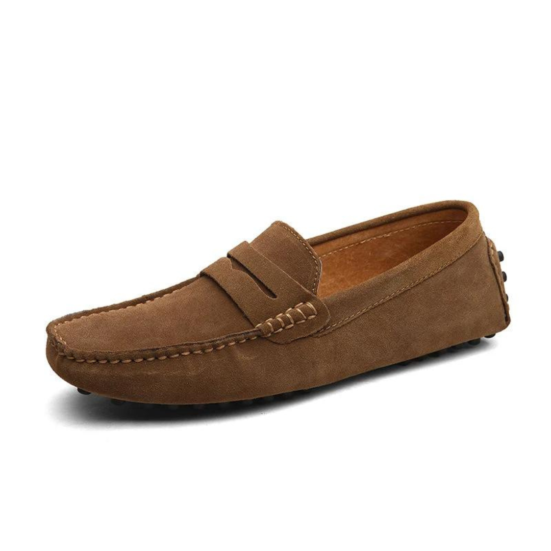 Genova | Mocassins en daim