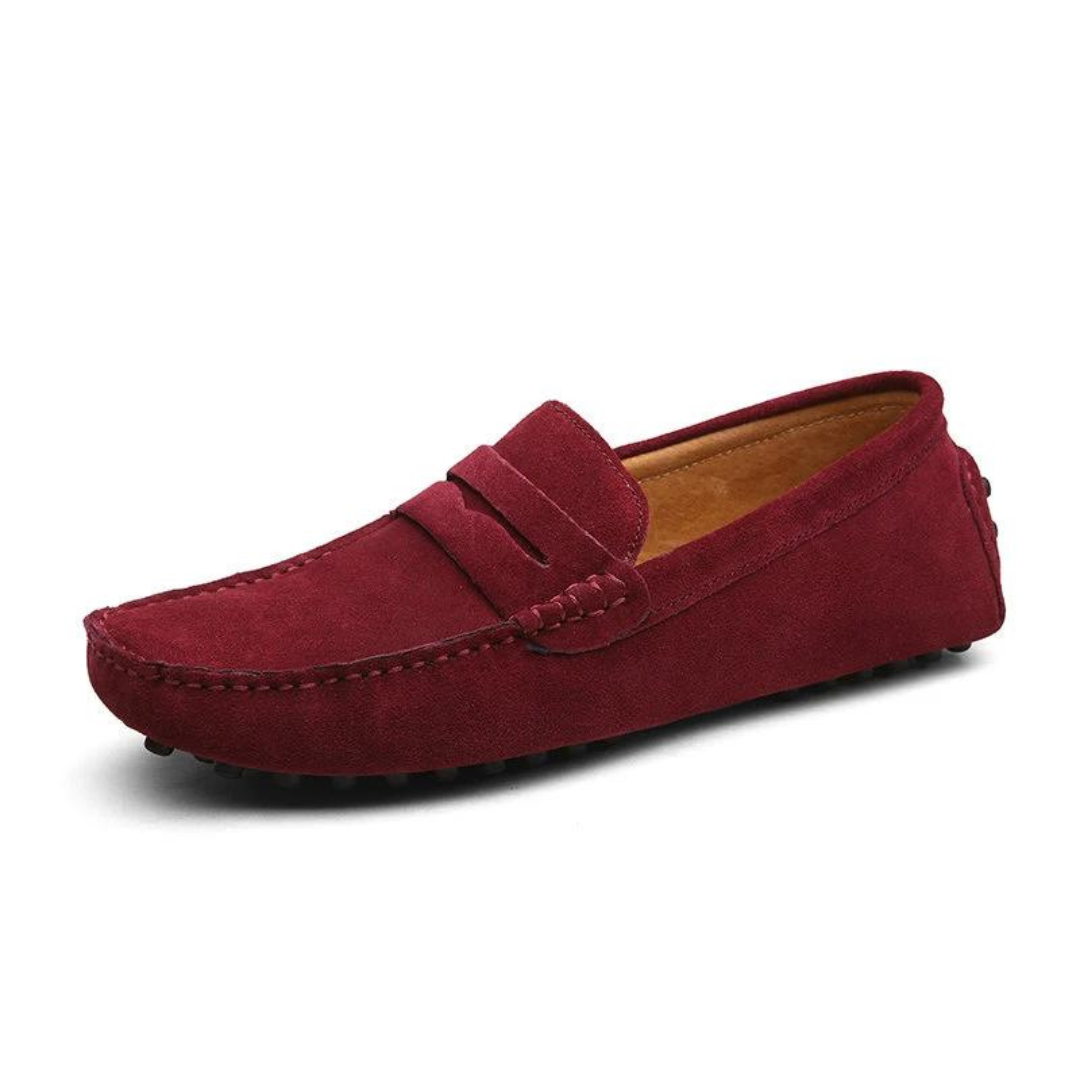 Genova | Mocassins en daim
