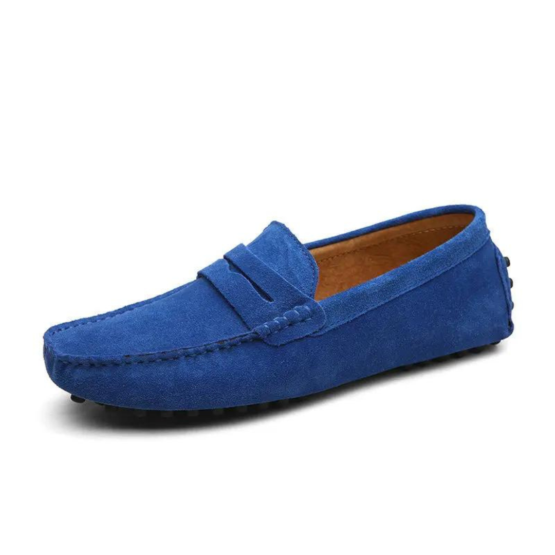 Genova | Mocassins en daim