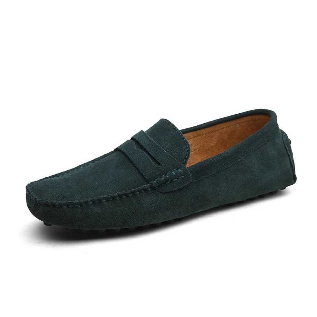 Genova | Mocassins en daim