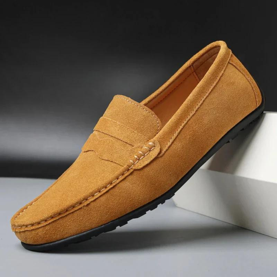 Genova | Mocassins en daim