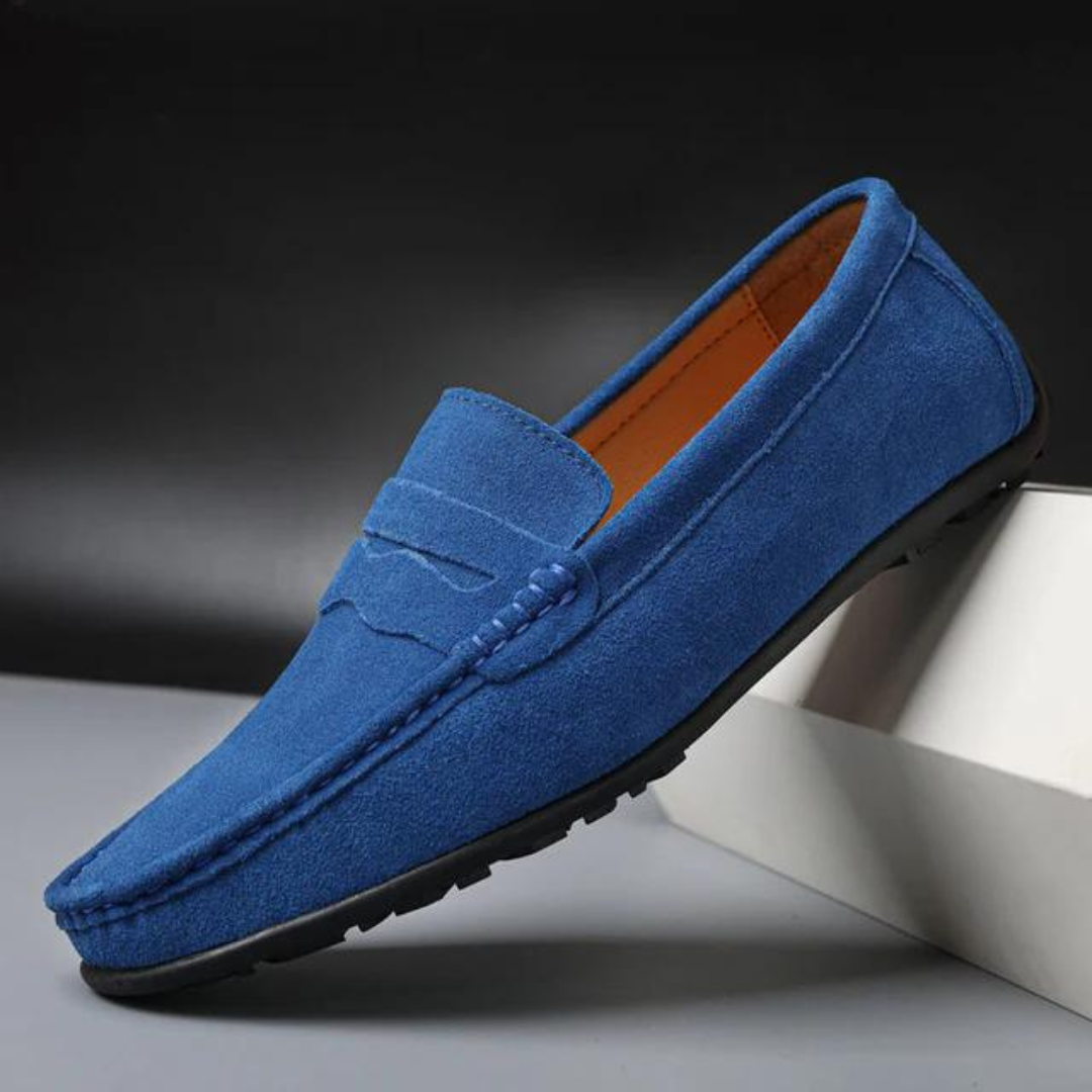 Genova | Mocassins en daim