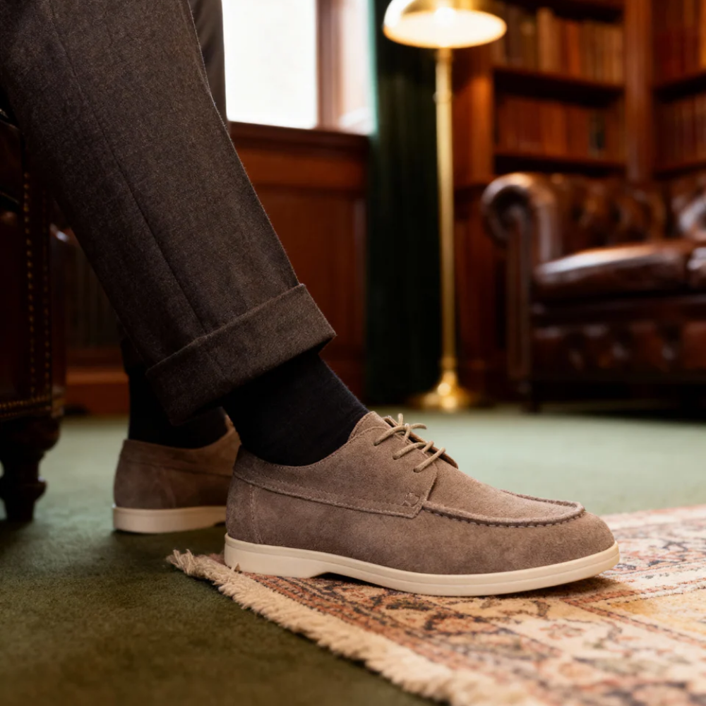 Chaussures elegantes en daim