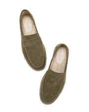 Espadrilles elegantes en daim