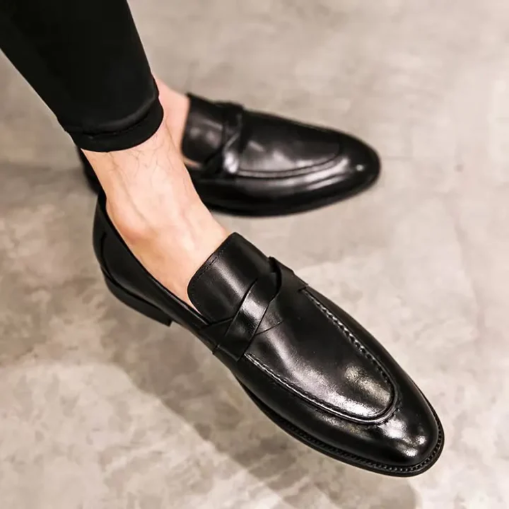 Mocassins chics en cuir