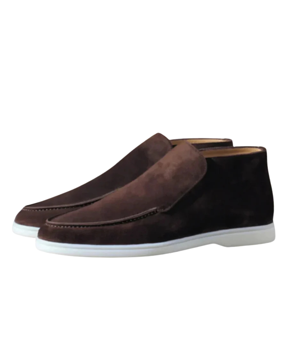 Mocassins elegants a semelle haute