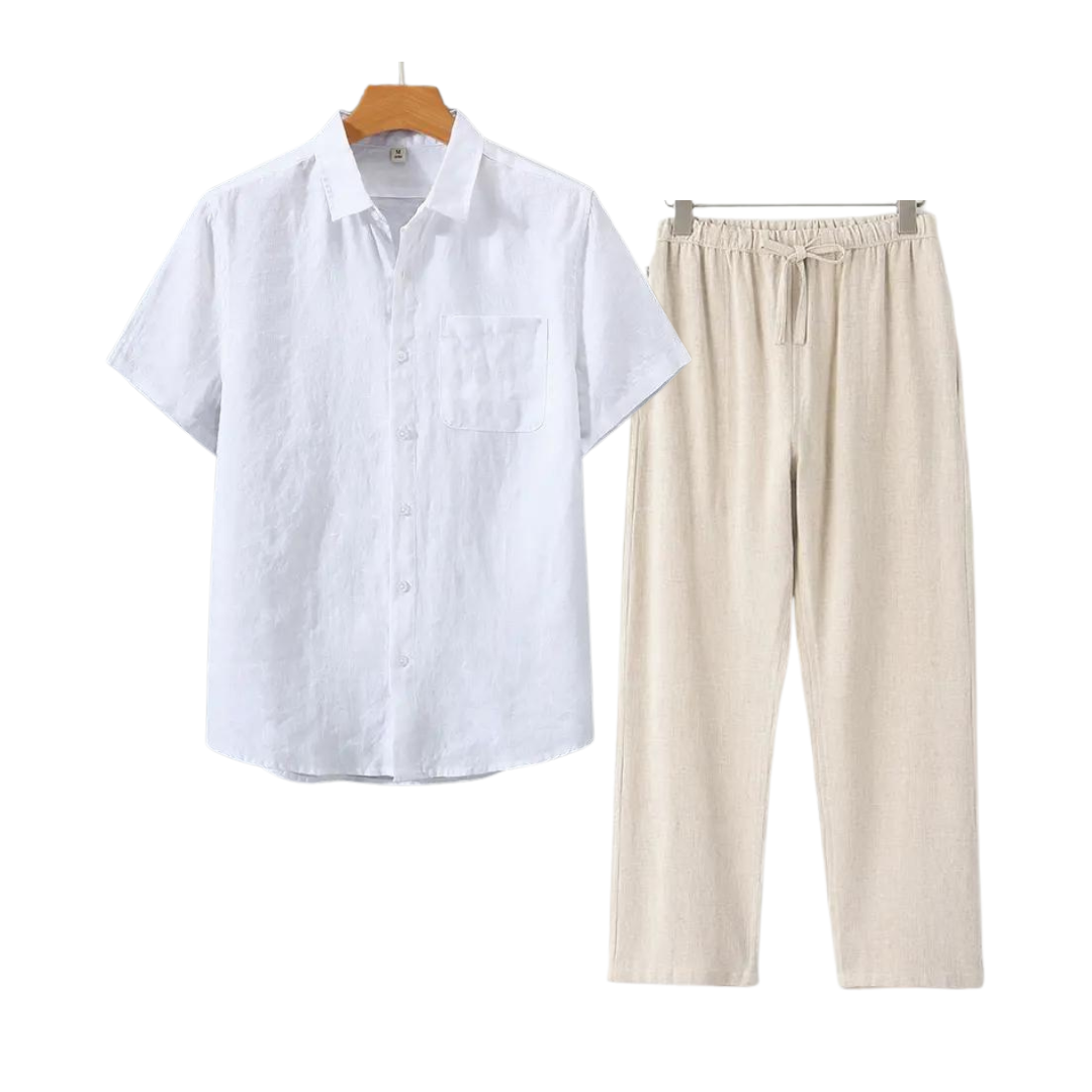 Matteo | Ensemble court en lin