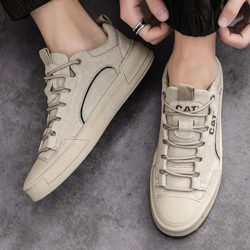 Chaussures urbaines en cuir