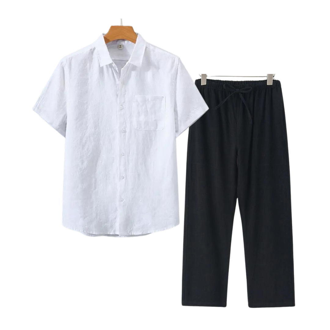 Matteo | Ensemble court en lin