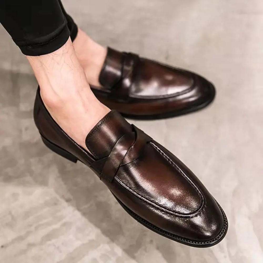 Mocassins chics en cuir