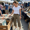 Cargar la imagen en la vista de la galería, Pantalones CAPRI TIPO CARGO, informales para mujer
