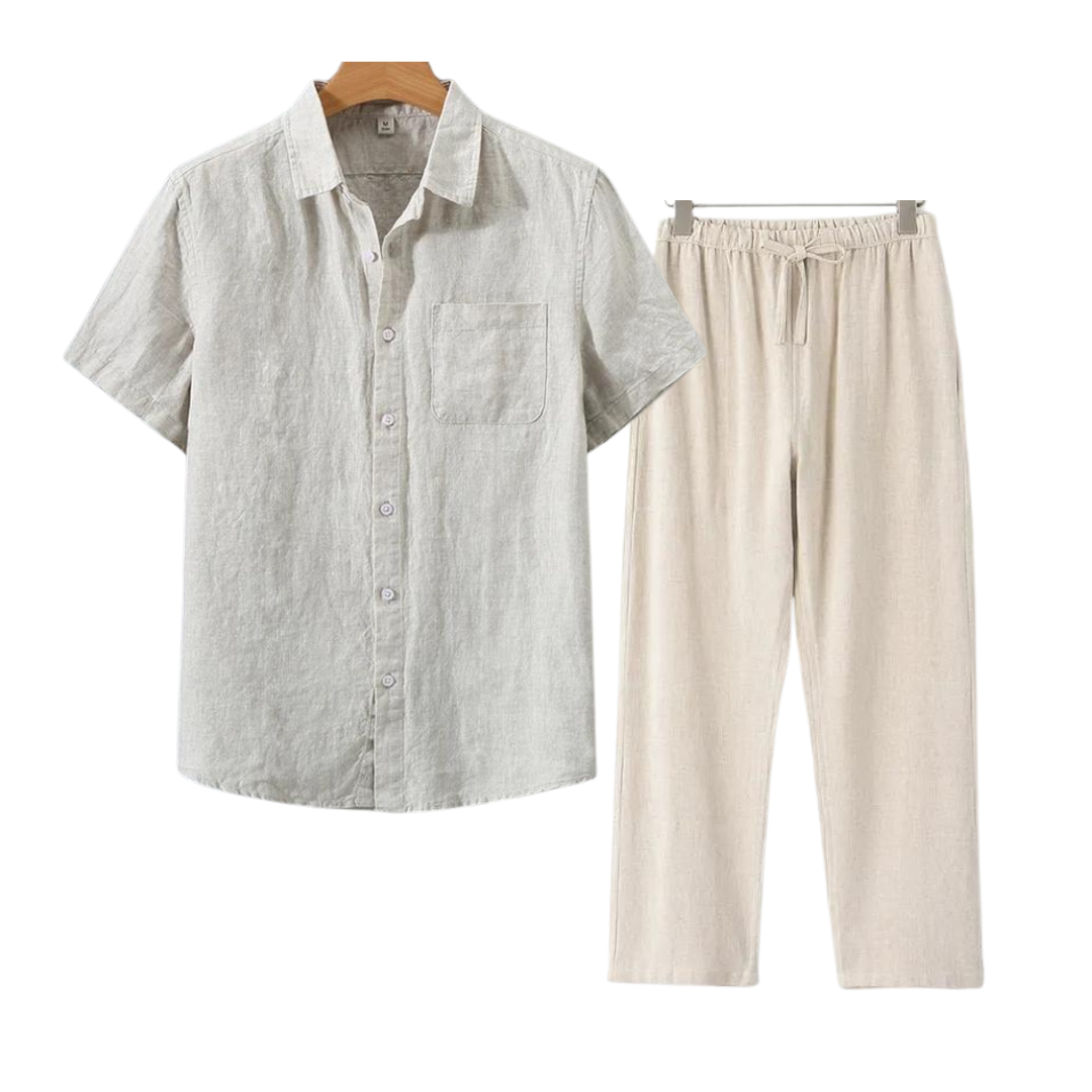 Matteo | Ensemble court en lin