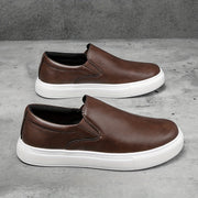 Chaussures slip-on casual en cuir