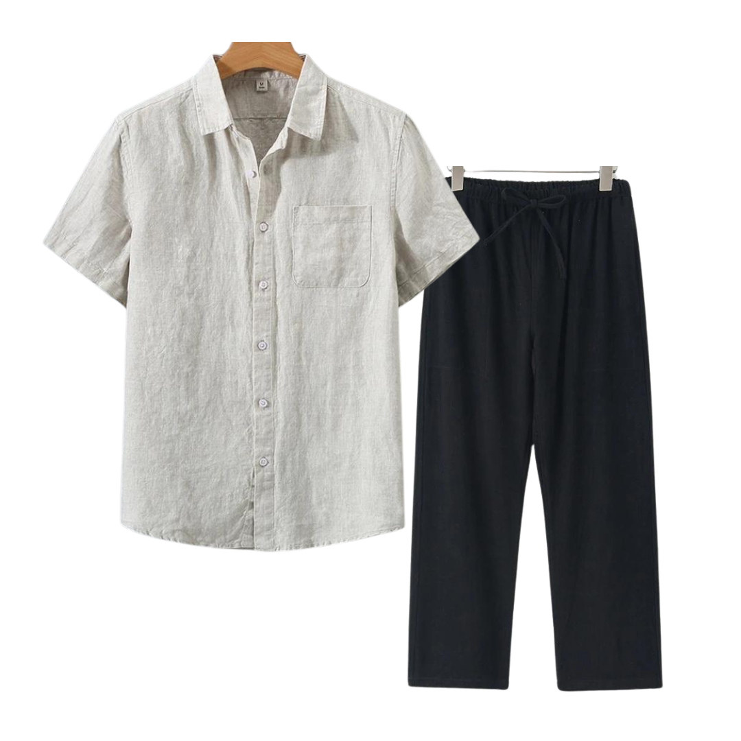 Matteo | Ensemble court en lin
