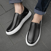 Chaussures slip-on casual en cuir