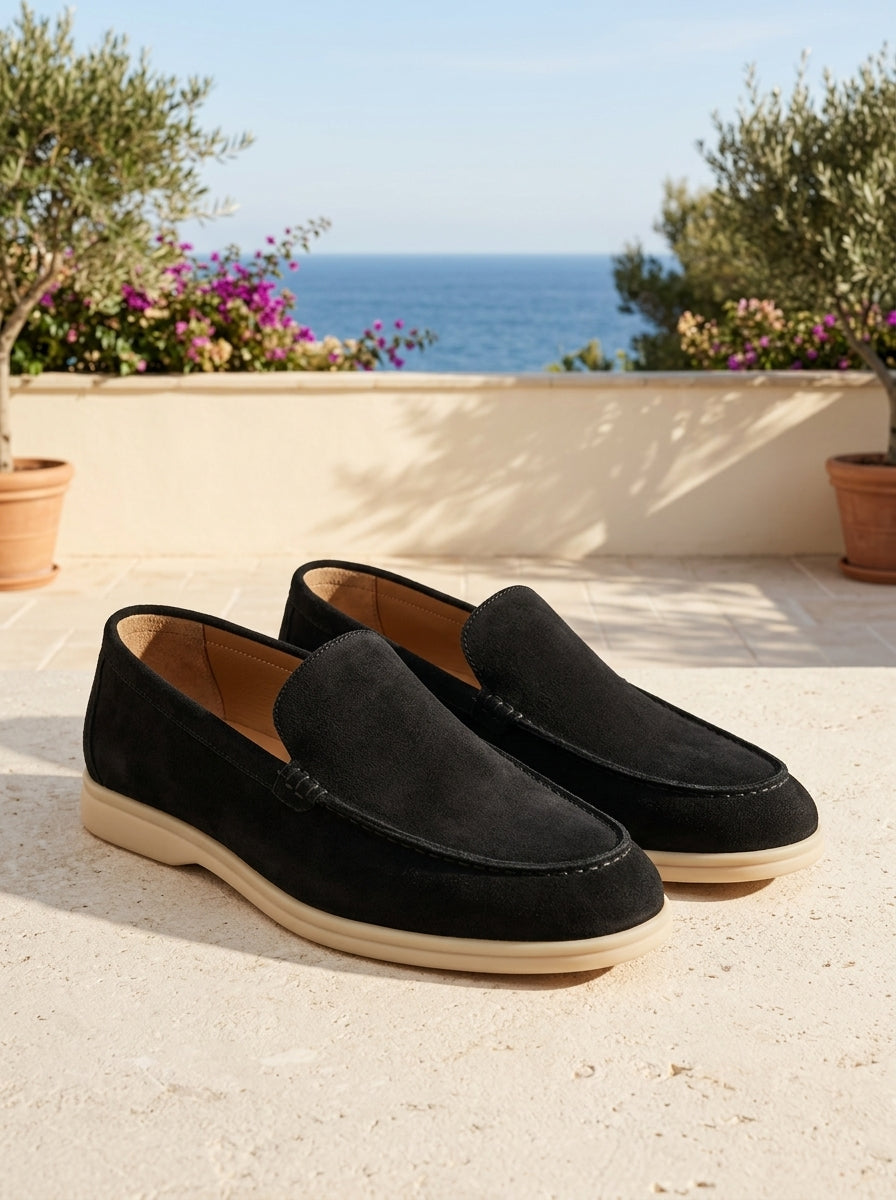 Mocassins en daim premium