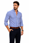 Cargar la imagen en la vista de la galería, Camisa elegante a rayas

