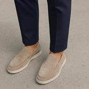 Mocassins élégants en daim premium