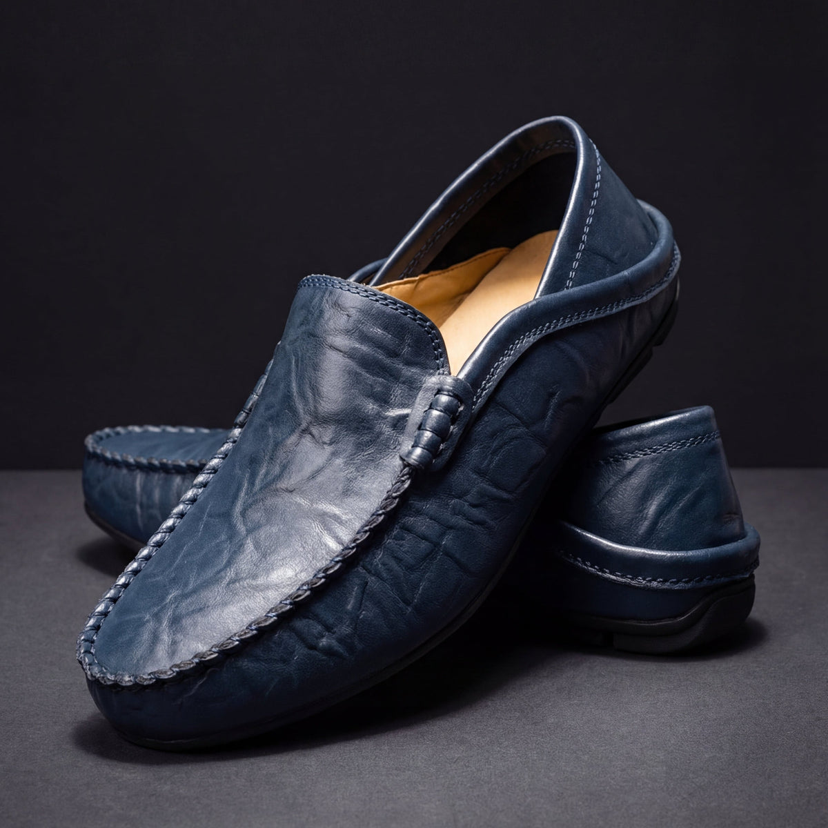 Florence | Mocassin Artisanal Confort Premium