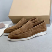 Mocassins élégants en daim premium