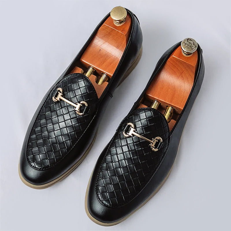 Mocassins chics en cuir pour homme