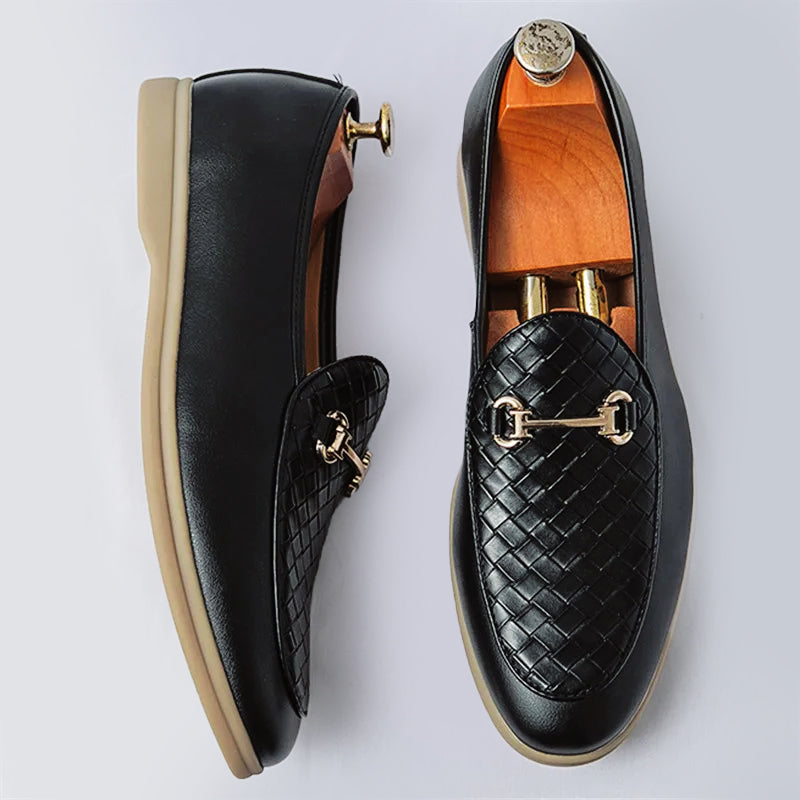 Mocassins chics en cuir pour homme