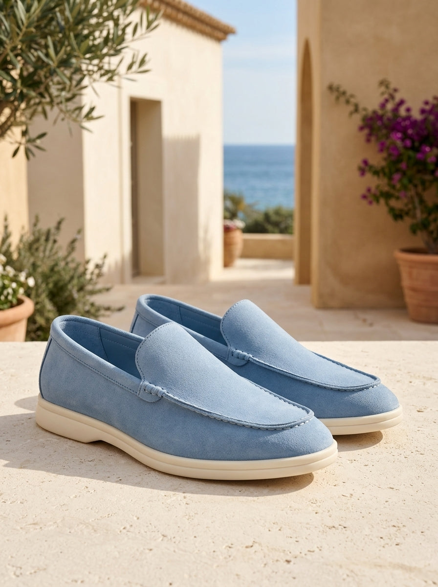Mocassins classiques en daim