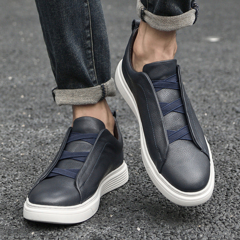 Chaussures stylees en cuir