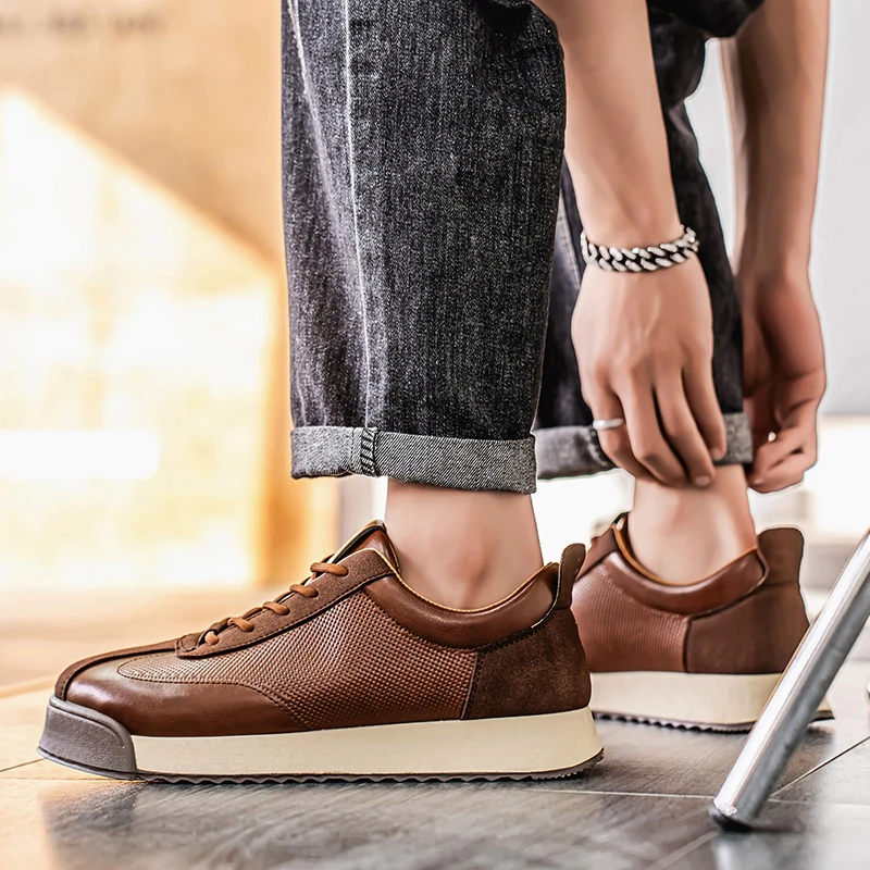 Chaussures italiennes en cuir