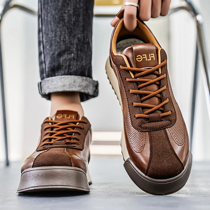 Chaussures italiennes en cuir