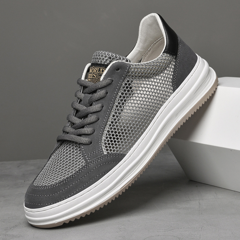Sneakers elegantes en mesh