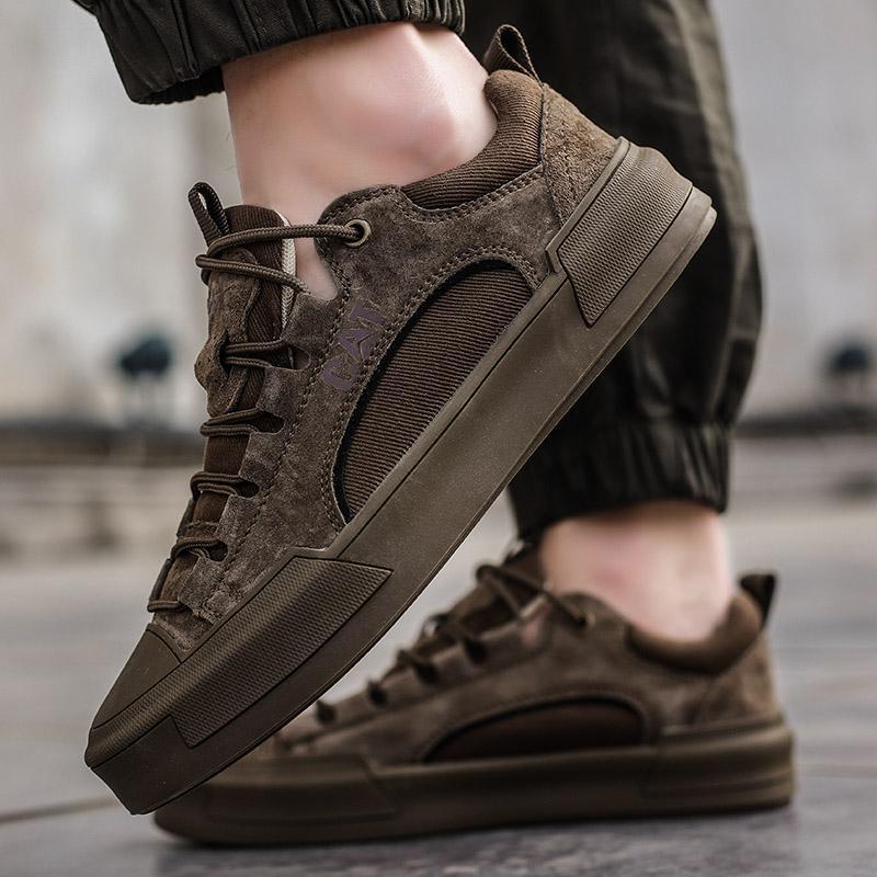 Chaussures urbaines en cuir
