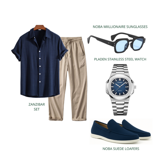 Indigo profond | Tenue complète