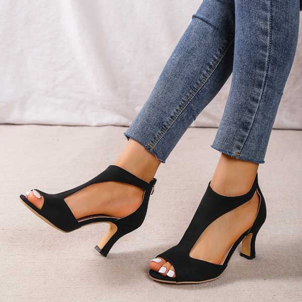 Sandalias Monaco de Tacón Cómodo
