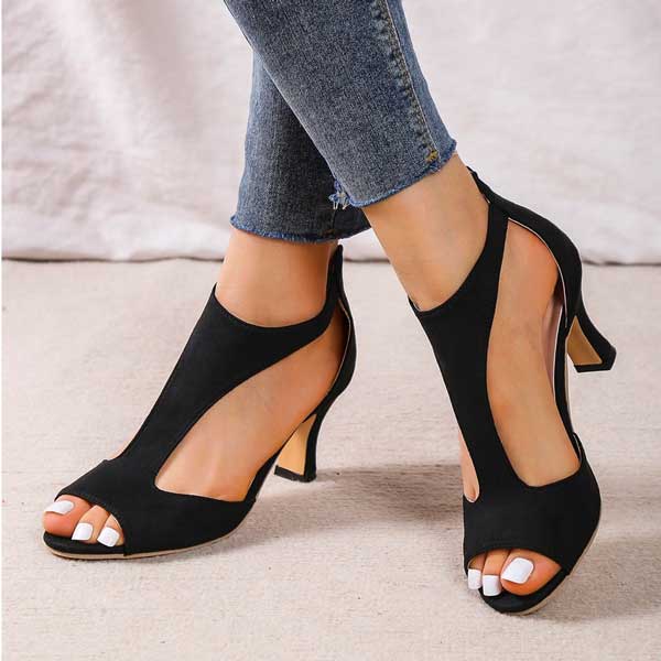 Sandalias Monaco de Tacón Cómodo