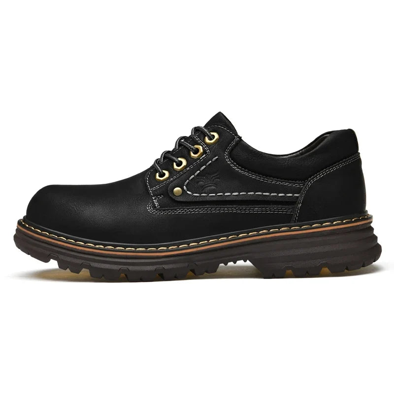 Chaussures Oxford en cuir style britannique