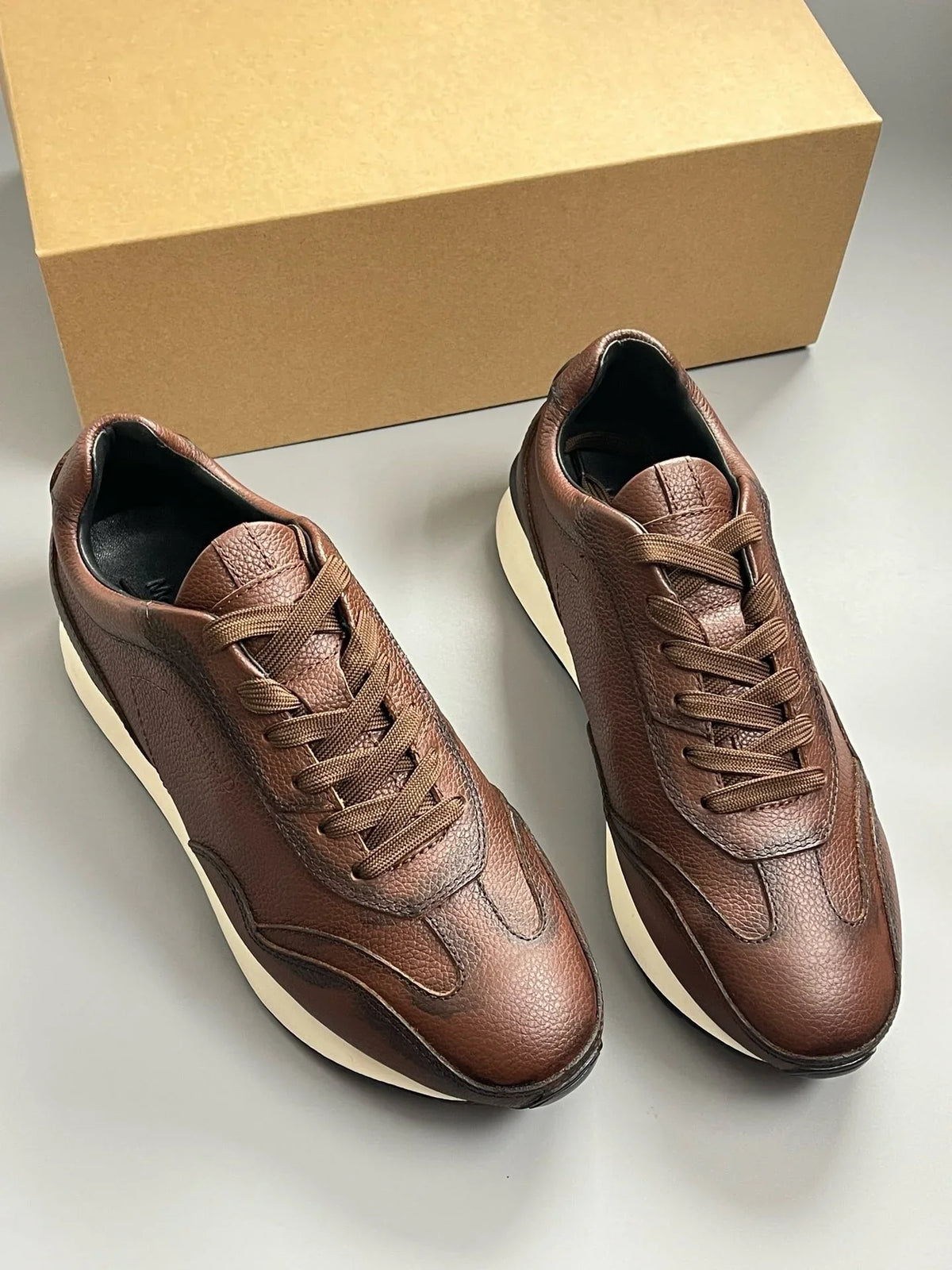 Chaussures premium en cuir