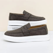 Chaussures slip-on chics en cuir