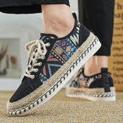 Chaussures elegantes en toile