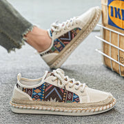 Chaussures elegantes en toile