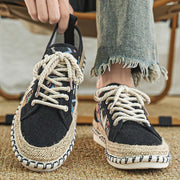 Chaussures elegantes en toile
