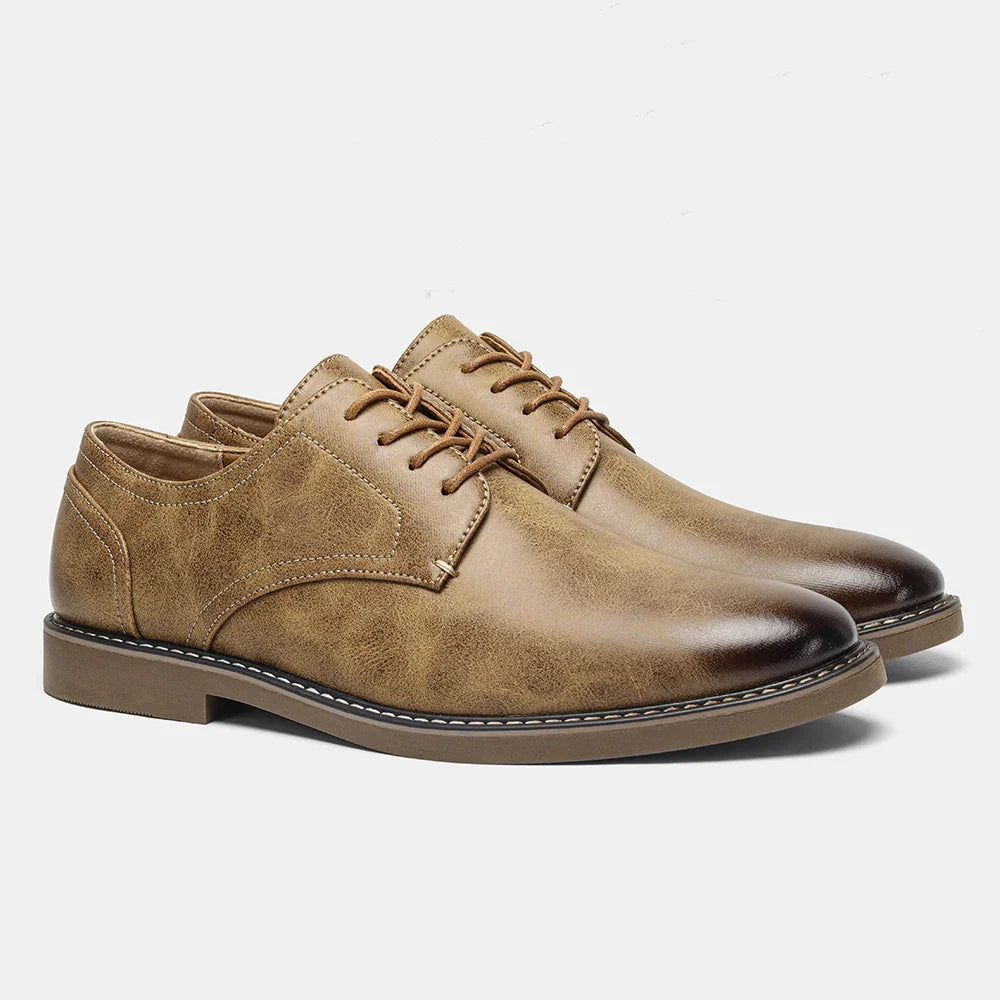 Chaussures habillees casual en cuir