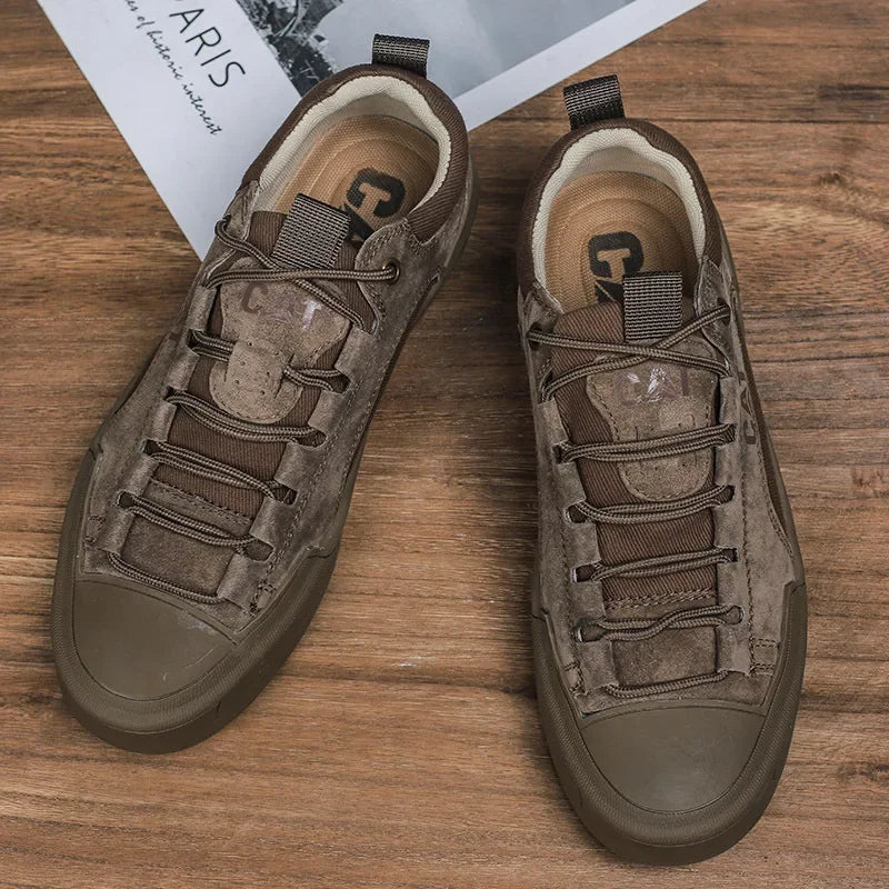 Chaussures urbaines en cuir