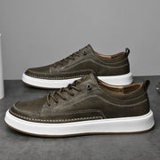 Sneakers chics en cuir